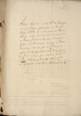 Autos del pleito seguido por Alonso Amigo con Pedro González sobre herencia (1630 y ss.)