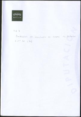 
Protocolos de escrituras de casas y tributos (nº 26 y 31)
