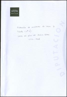 
Protocolo de escrituras de casas y tributos (nº 4). Venta del pinar de Juana Díaz
