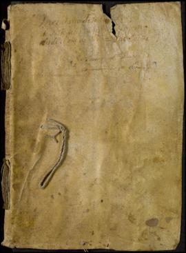 Libro inventario de bienes (objetos, muebles, utensilios, ropas)