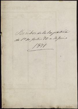 Expedientes y correspondencia, subastas (reñidero, cuentas partes de panadería), etc., del colegi...