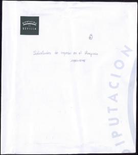 Solicitudes de ingreso en el Hospicio