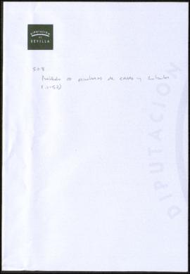 
Protocolo de escrituras de casas y tributos (nº 52)
