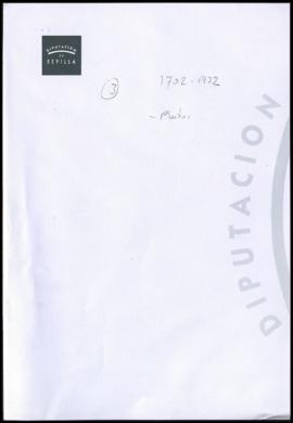 Testimonios de autos de diversos pleitos del Hospital del Amor de Dios