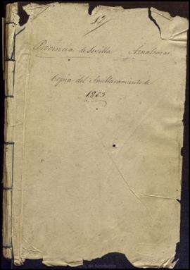 Copia del amillaramiento de 1863.