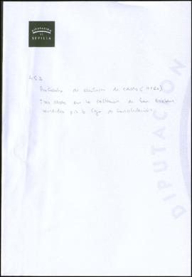 
Protocolo de escrituras de casas y tributos (nº 20). Tres casas en la collación de San Esteban v...