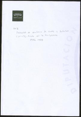 
Protocolo de escrituras de casas y tributos (nº 47). Casas de la Magdalena
