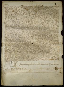 Carta de venta de Alfonso López de Ribera, vecino de la villa de Sanlúcar la Mayor, a Diego Berna...