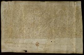 Carta de venta de una caballería de tierra calma con la dehesa de Cornuilla, en la villa de la Palma