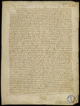 Carta de poder de Alfonso de León, hijo del conde de Arcos, y María Gómez, su mujer, a Manuel Gon...