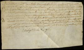 Carta inhibitoria del nuncio de su santidad para que el juez de la Santa Iglesia se abstenga del ...