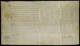 Carta de concesión de jubileo de Paulo V, papa, para los dias de la Asunción y San Hermenegildo e...