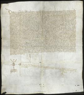 Carta de Confirmación de Nicolás Sánchez de Cifuentes, vicario general de la diócesis de Sevilla ...
