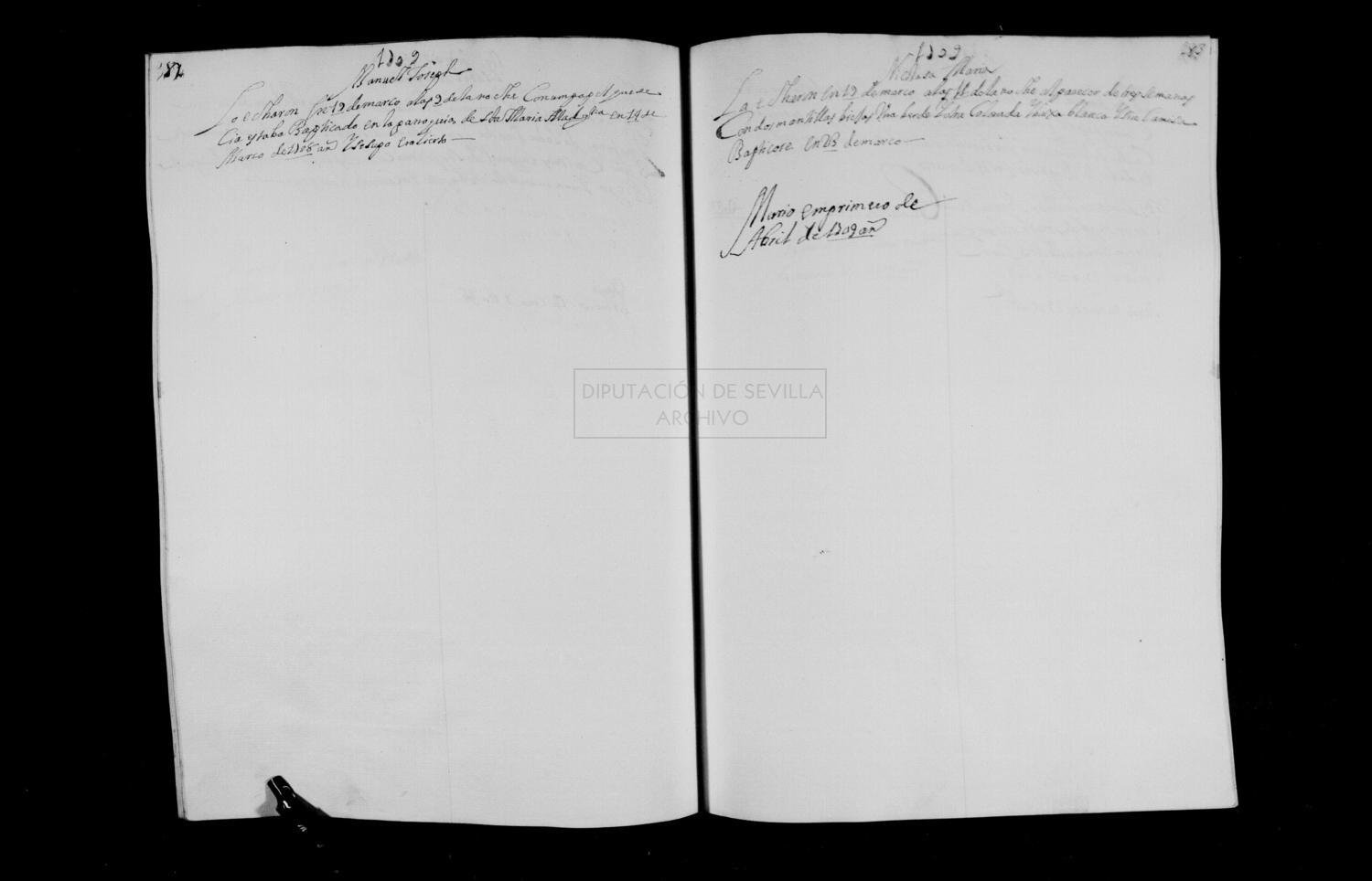 Open original Documentos digitalizados