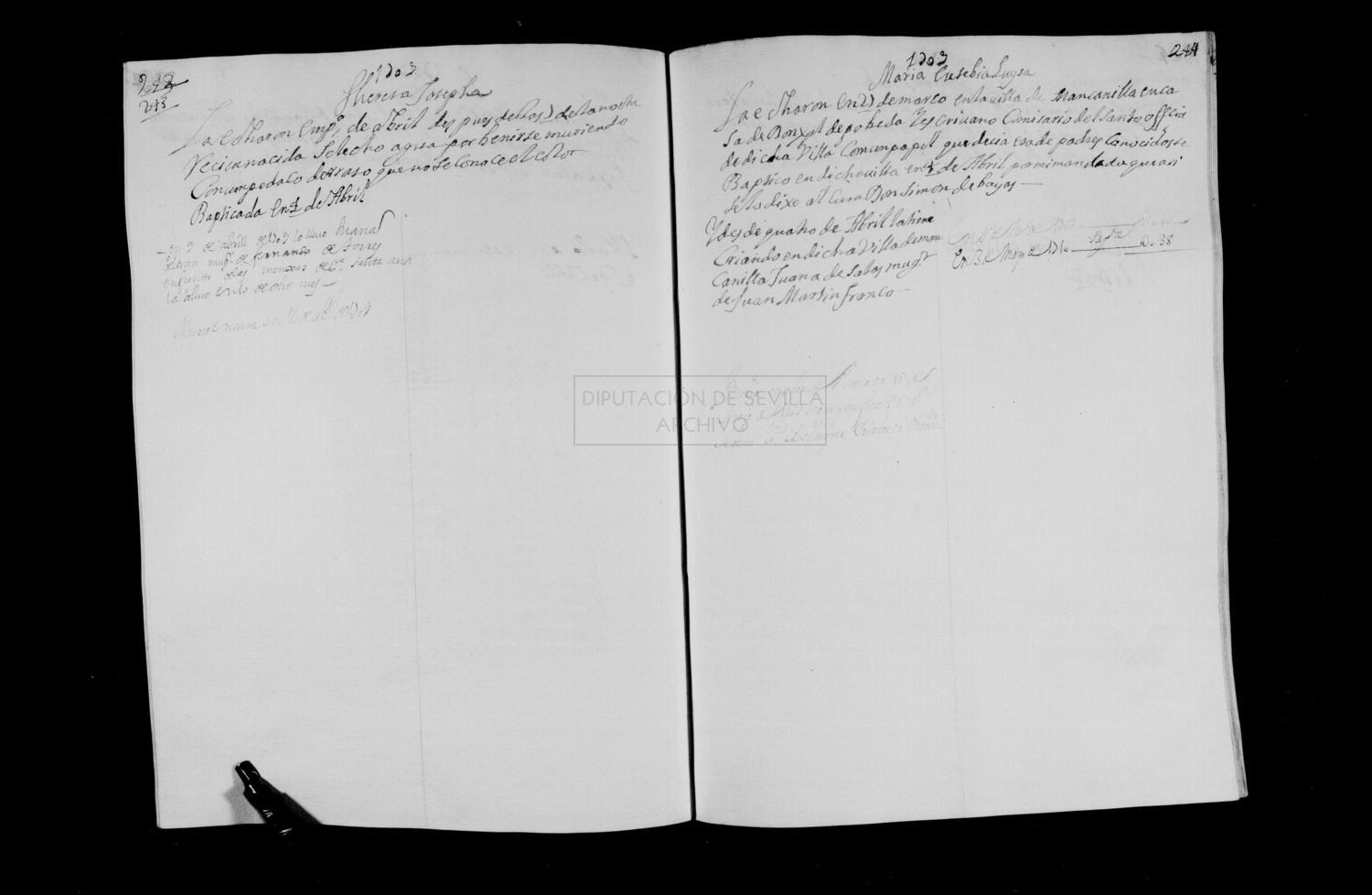 Open original Documentos digitalizados