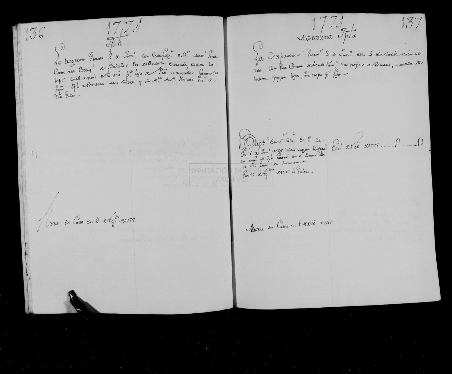 Open original Documentos digitalizados