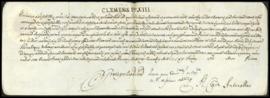Breve de Clemente XIII, papa, concediendo indulgencias al Hospital de San Cosme y San Damian, de ...