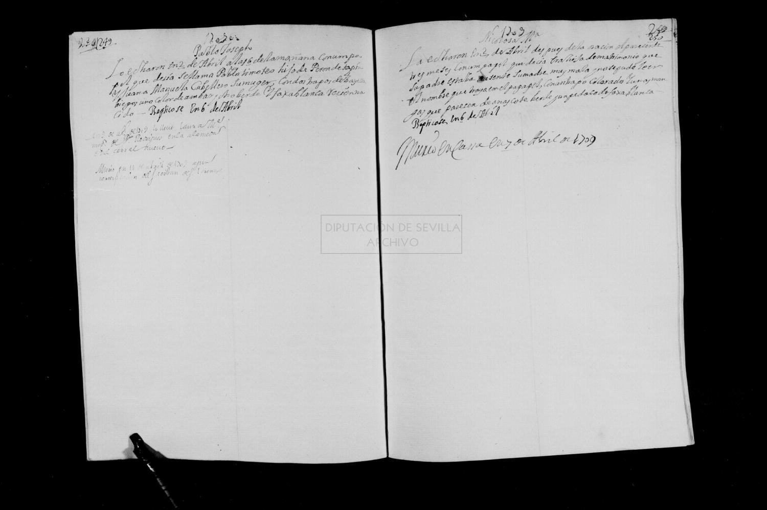 Open original Documentos digitalizados