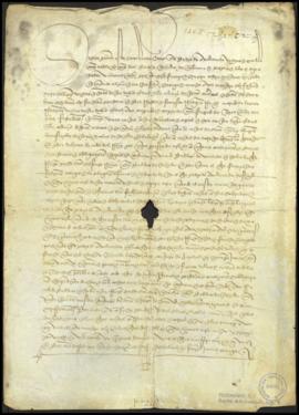 Carta de traspaso de Pedro de Avellaneda, vecino de Sevilla, a All Fahar, moro albañil, vecino de...