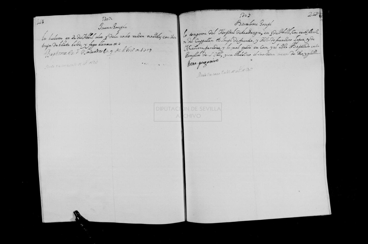 Open original Documentos digitalizados