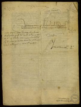 Carta de arrendamiento de Juan González de Pinera, canónigo de Sevilla, administrador del Hospita...