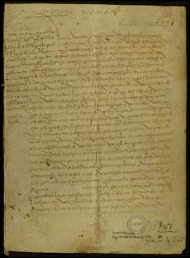 Carta de venta de Alfonso Ruiz, pintor, y Catalina Jiménez, su mujer, vecinos de Sevilla, a Gonza...