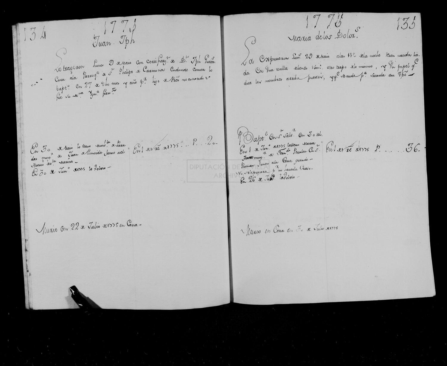 Open original Documentos digitalizados