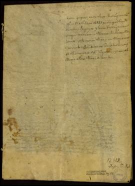Carta de venta de Ferrand Sánchez, pregonero, y Lucía Rodríguez, su mujer, vecinos de Sevilla a M...