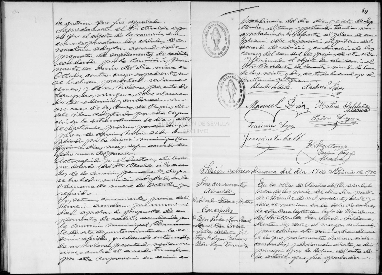 Open original Documentos digitalizados