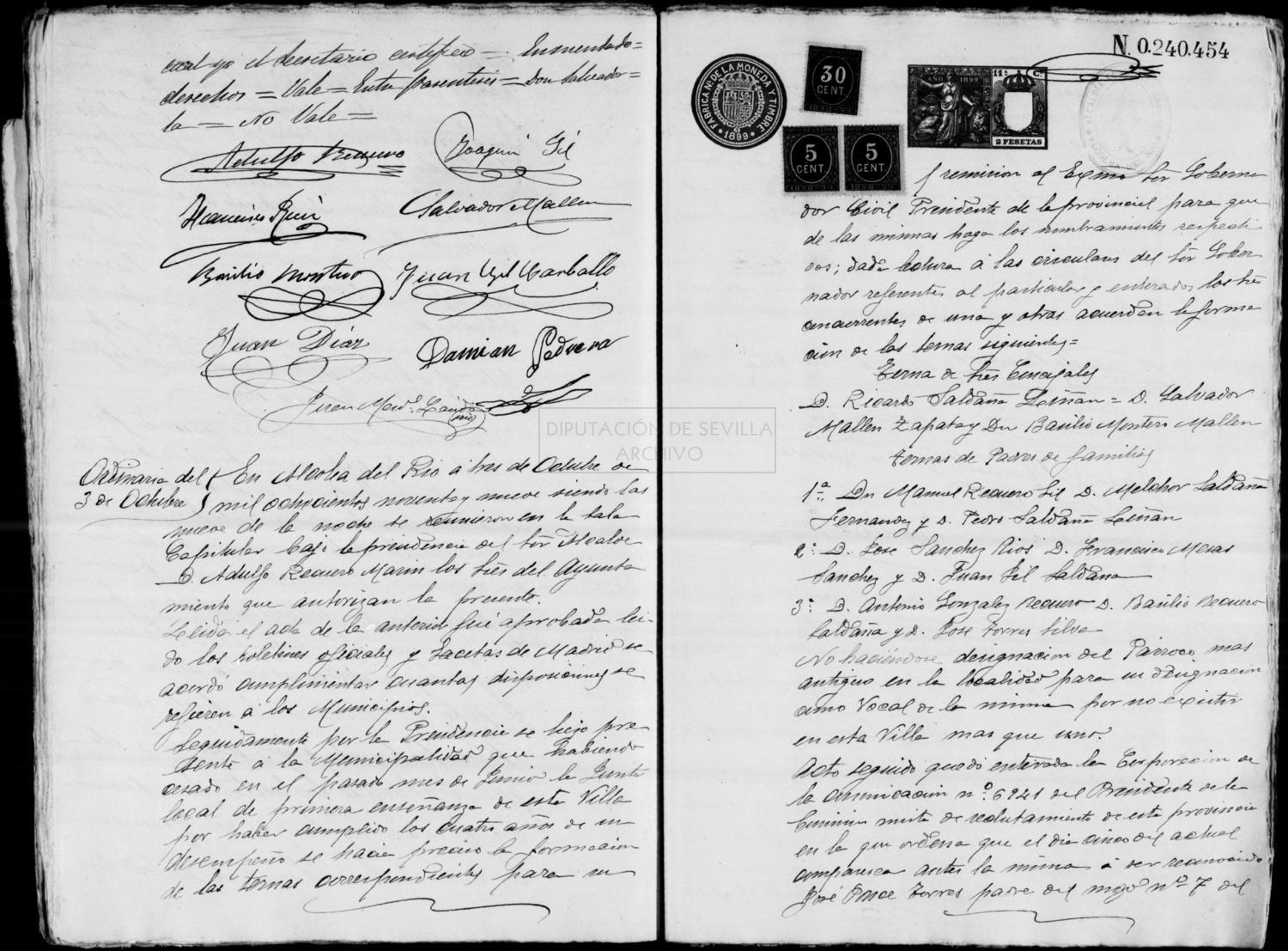 Open original Documentos digitalizados