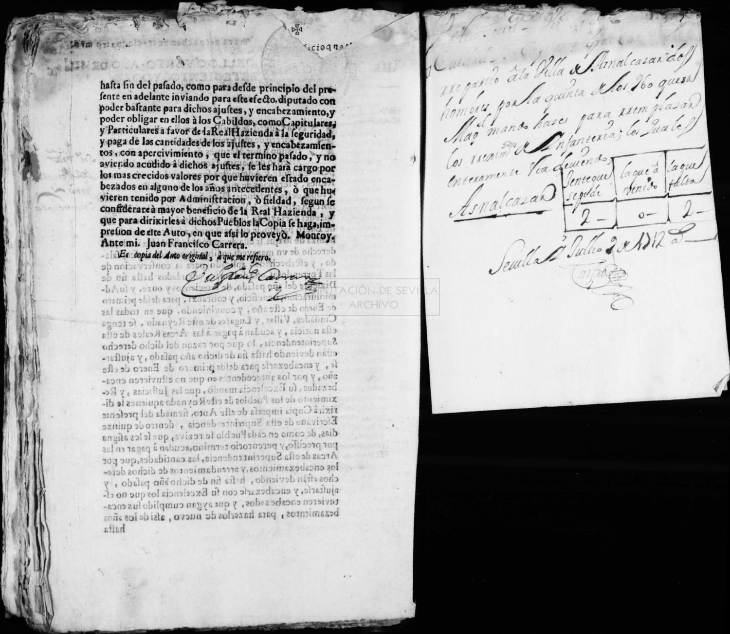 Open original Documentos digitalizados