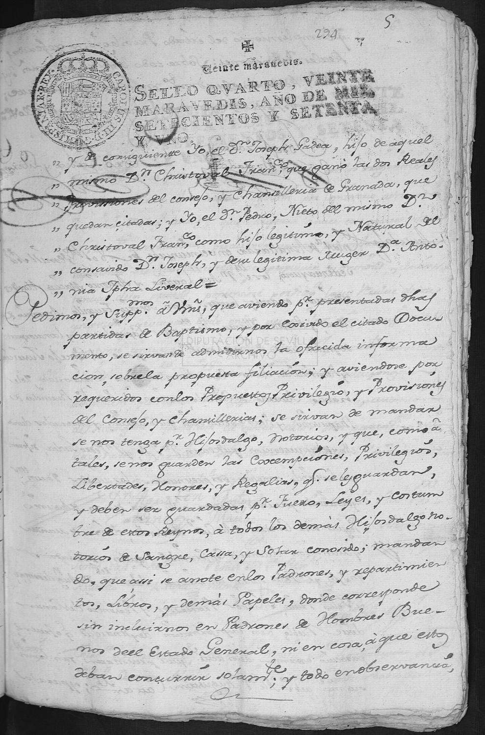 Open original Documentos digitalizados