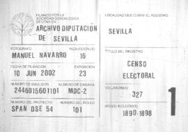 Sevilla (capital: Secciones de San Roque, San Román y El Salvador)