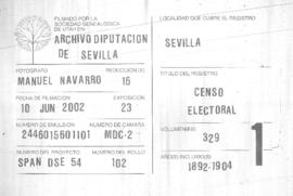Sevilla (capital: Secciones de La O, El Salvador y Santa Ana)